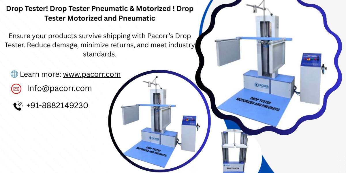 Pacorr’s Drop Tester Ensure Your Packaging Can Handle the Toughest Drops